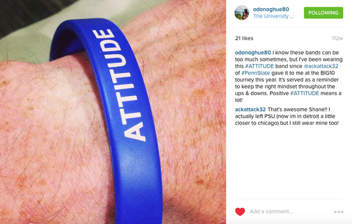 attitude wristband